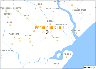map of Régulo Vilalo