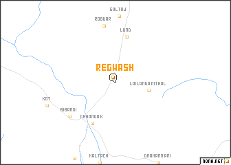 map of Regwāsh