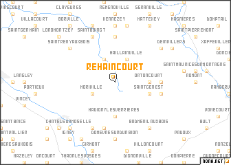 map of Rehaincourt