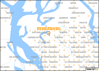 map of Rehāi Pāikāil