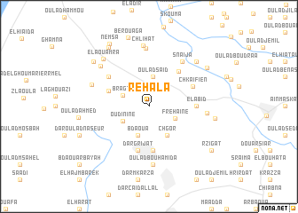 map of Rehala