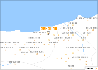 map of Rehamna