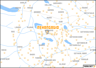 map of Rehān Gādio