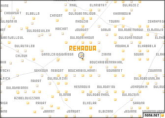 map of Rehaoua