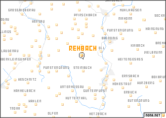 map of Rehbach