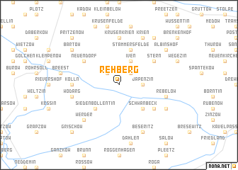 map of Rehberg