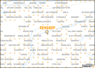 map of Rehdorf