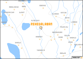 map of Rehedalaban