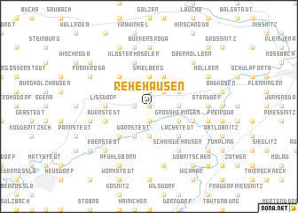 map of Rehehausen