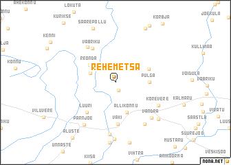 map of Rehemetsa