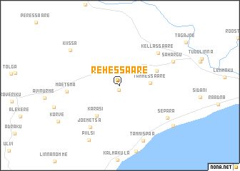 map of Rehessaare