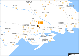 map of Rehe