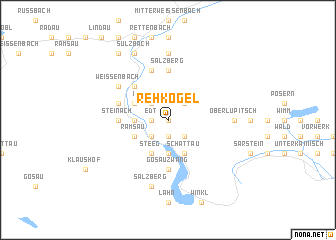 map of Rehkogel