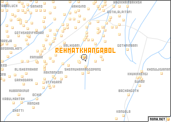 map of Rehmat Khān Gabol