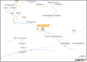 map of Rehmen