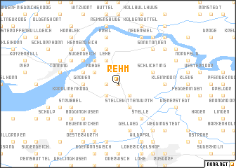 map of Rehm