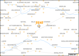 map of Rehr