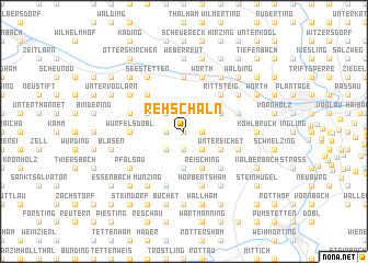 map of Rehschaln