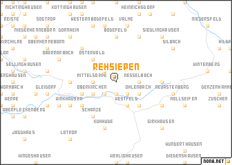 map of Rehsiepen