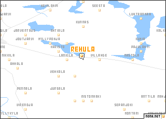 map of Rehula