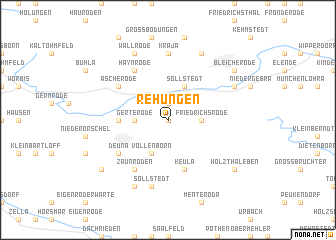 map of Rehungen