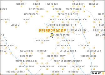 map of Reibersdorf