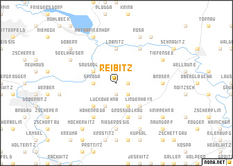 map of Reibitz