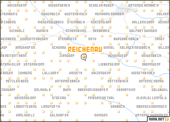 map of Reichenau