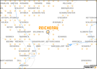 map of Reichenau