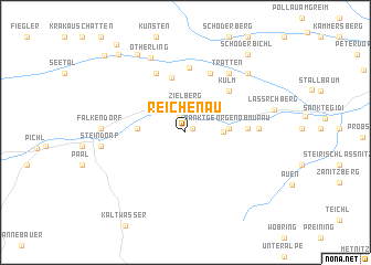 map of Reichenau