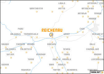 map of Reichenau