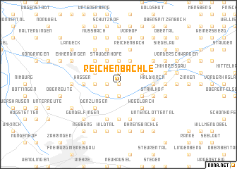 map of Reichenbächle