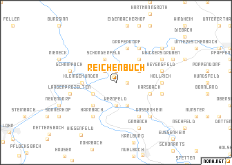 map of Reichenbuch