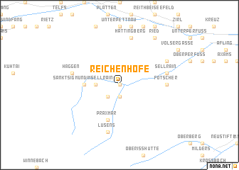 map of Reichenhöfe