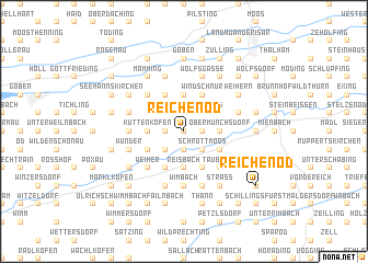 map of Reichenöd