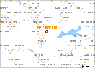 map of Reichental