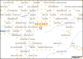 map of Reichen