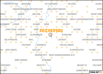 map of Reichersau