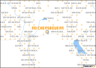 map of Reichersbeuern