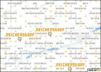 map of Reichersdorf