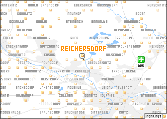 map of Reichersdorf