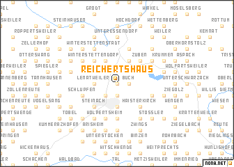 map of Reichertshaus