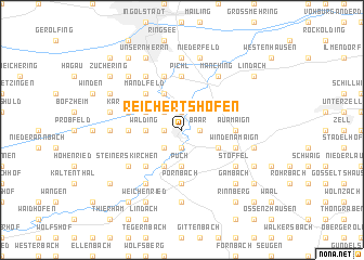 map of Reichertshofen