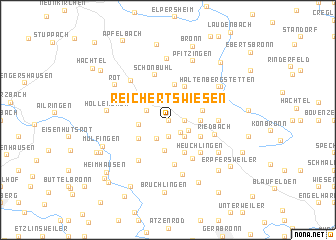 map of Reichertswiesen