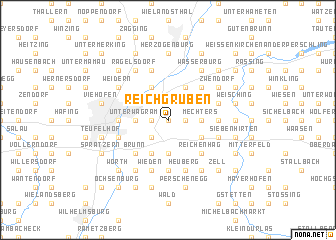 map of Reichgrüben