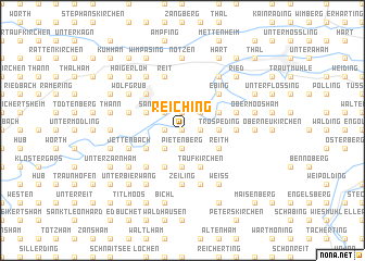 map of Reiching