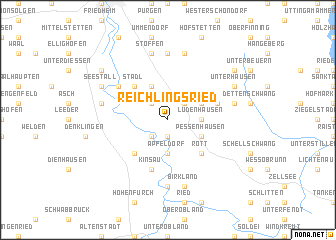 map of Reichlingsried