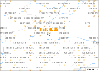 map of Reichlos