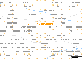 map of Reichmannsdorf