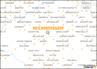 map of Reichmannsdorf